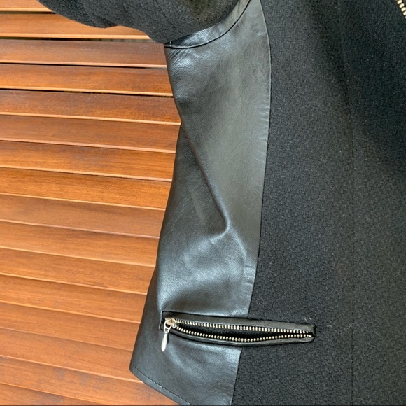 CHRISTIAN BERG Biker Jacket Blazer size 8 - Picture 4 of 12